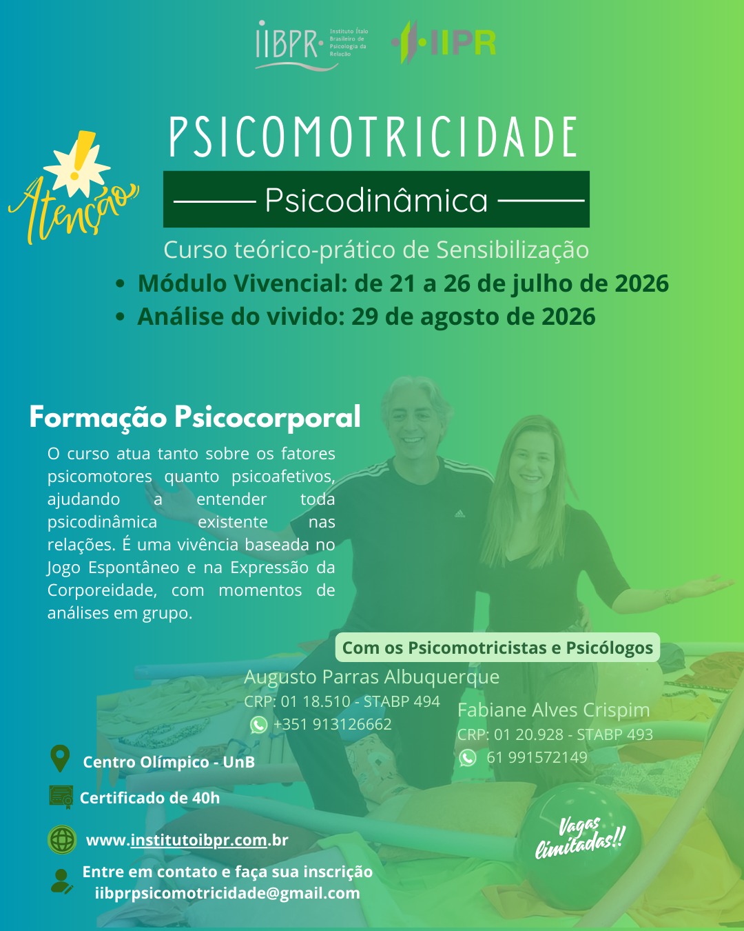 Psicomotricidade Psicodinâmica - Sensibilização